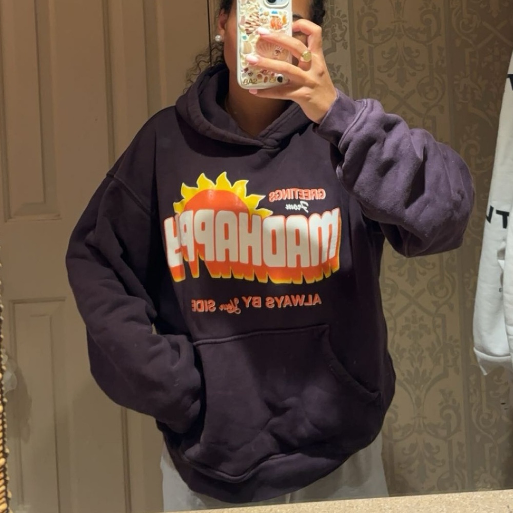 Madhappy limited edition oversized sweatshirt“Greeting from Madhappy” sweatshirt